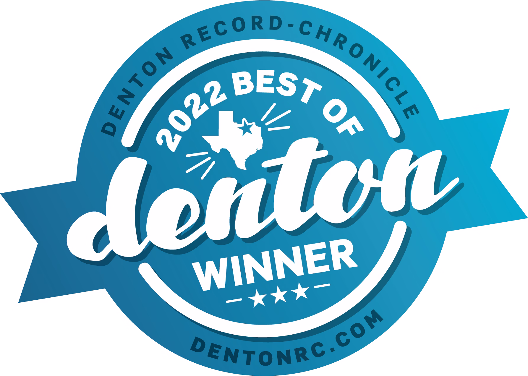 Best of Denton Winner 2022 logo